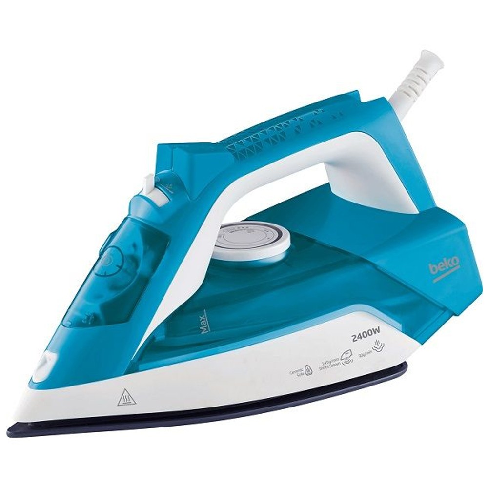 Buy Beko SIM3122T Steam Iron 2200W Ceramic Sole Plate Online Qatar