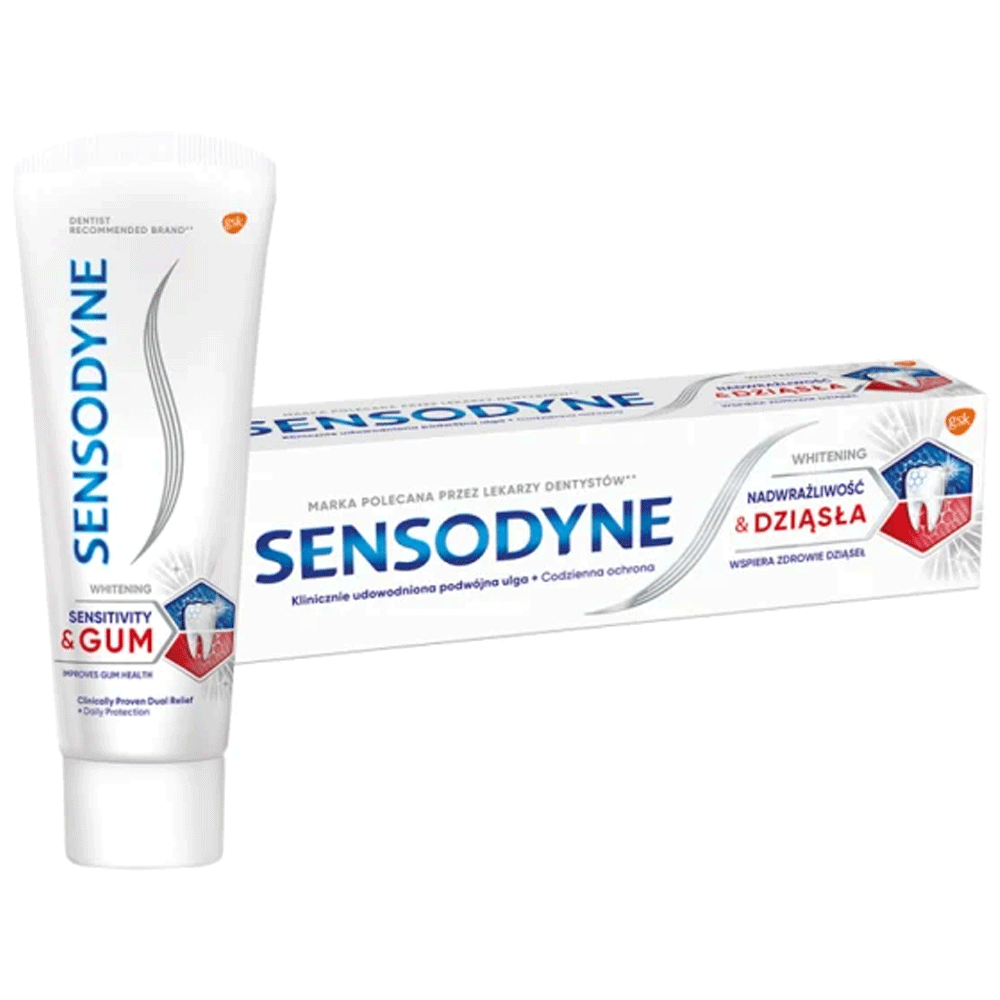 Buy Sensodyne Toothpaste Sensitivity And Gum Whitening 75ml Online