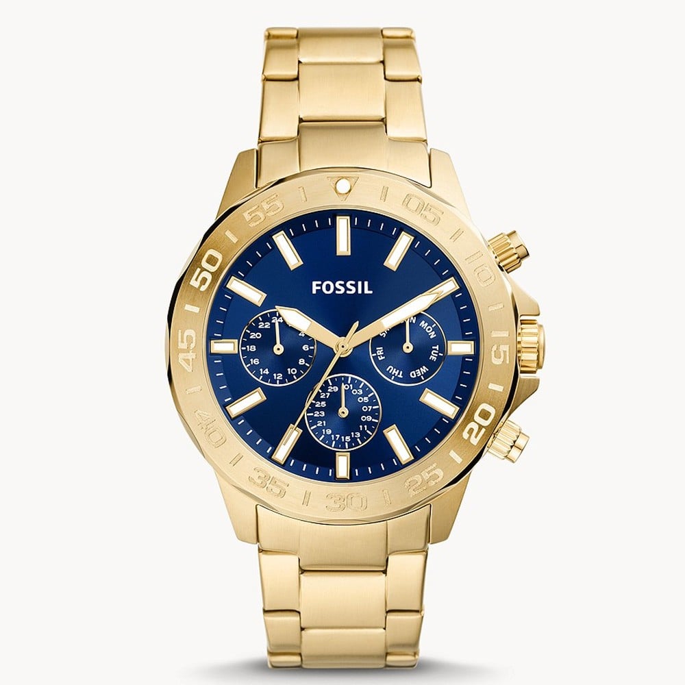 Buy Fossil Bq Bannon Multifunction Gold Tone Stainless Steel Watch