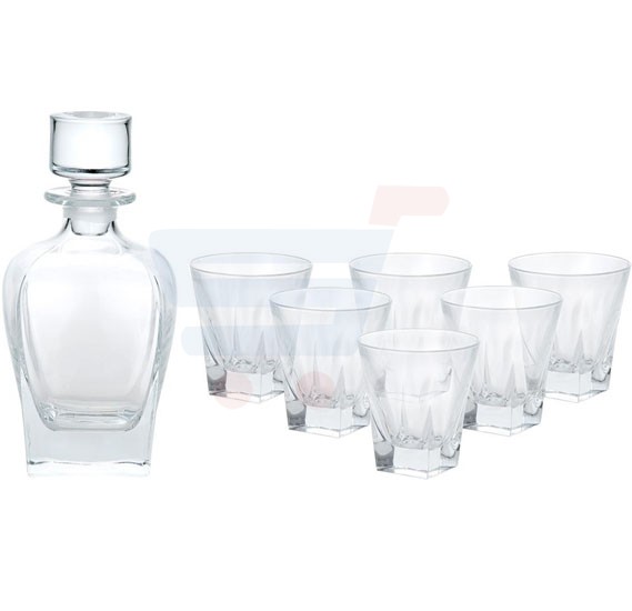 Buy RCR Crystal Fusion Whisky Set Online Oman Ourshopee OE1343