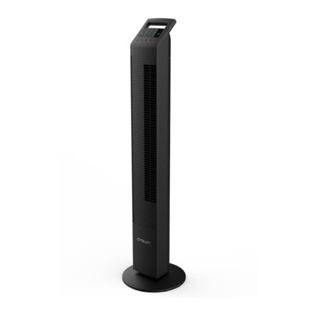 Crownline 44 Inch Tower Fan TF-409 - 3 Speeds, 3 Wind Modes, Timer, Oscillation, Anion Air Purifier, Remote Control, LED Display
