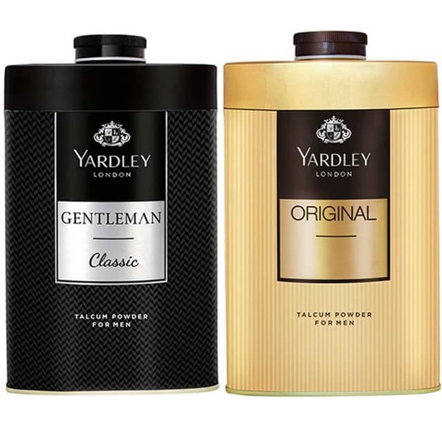 Yardley of London Gentlemen Classic and Original Twin Talc 250g