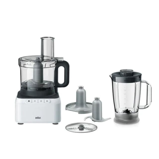 Braun FP 3131 WH PureEase Food Processor 800W White