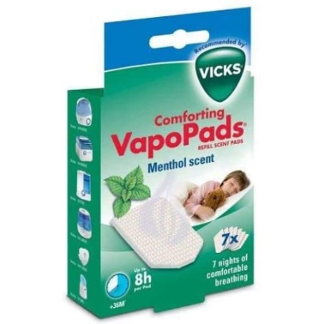 Vicks VH 7V1 Vapo Pads, Menthol