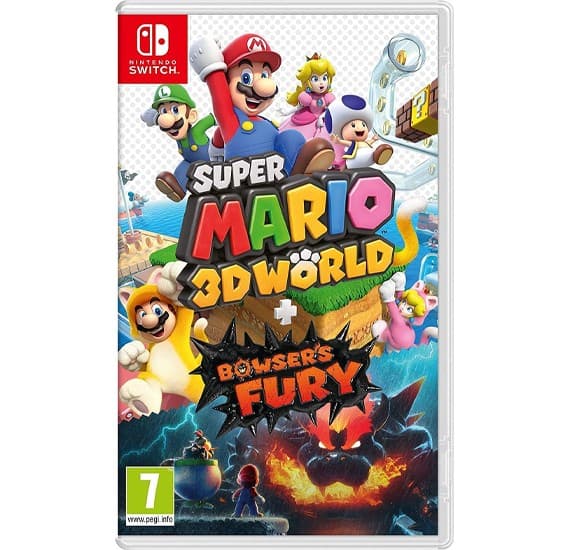 Super Mario 3D Worlds Plus Bowser Fury Game For Nintendo Switch