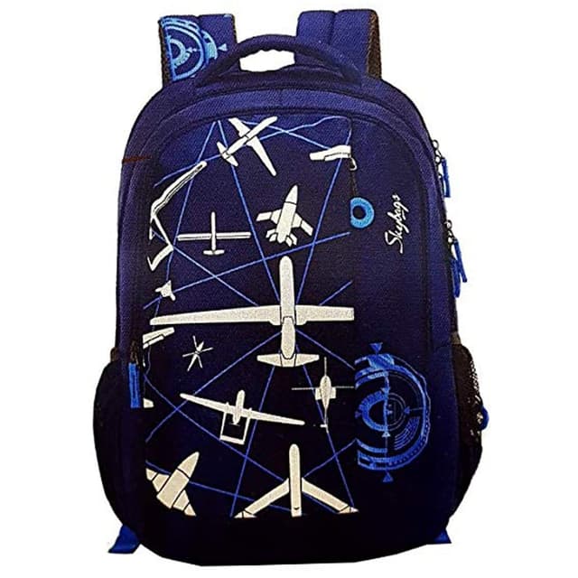 Skybags Unisex Blue Backpack, BPFIG3BLU