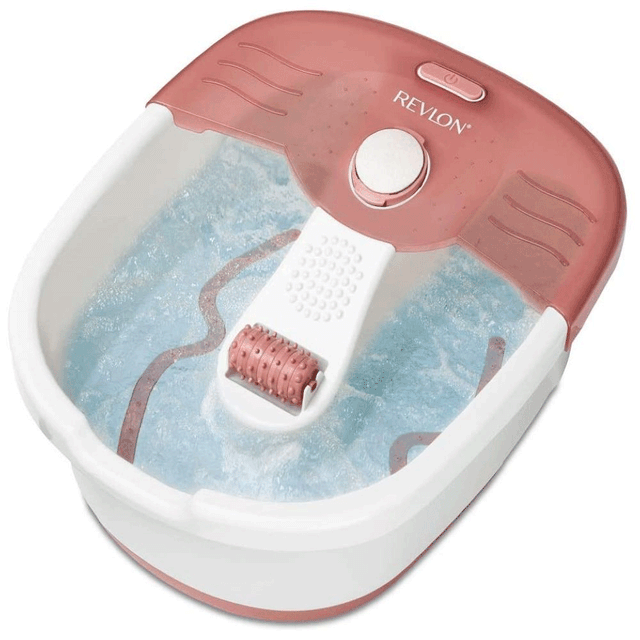 Revlon RVFP7021 Spa Foot Massage With Pedicure Set With 9 Nail care Accessories