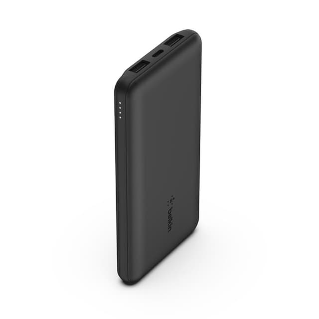Belkin BL-PB-B011-10000C-BLK 10K Power Bank With USB-C 15W Dual USB-A TO CC BPB011btBK-745883821952