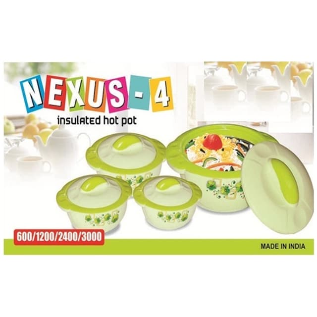 Nexus 4 Plastic Insulated Casseroles