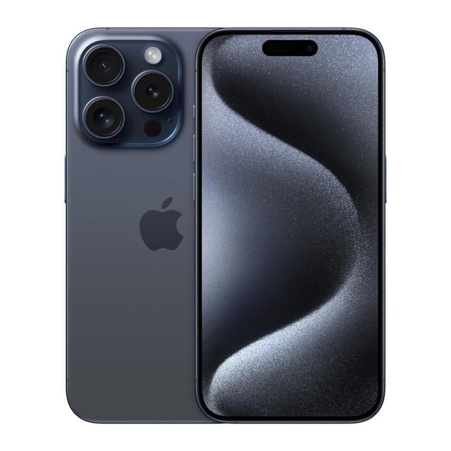 Apple iPhone 15 Pro 128 GB - Blue Titanium, Middle East Version