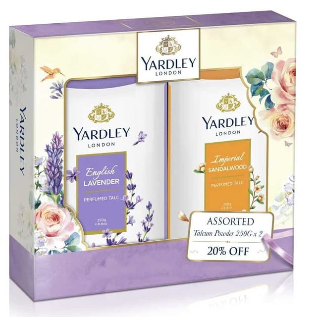 Yardley of London Lavender with Sandalwood Talc 250g
