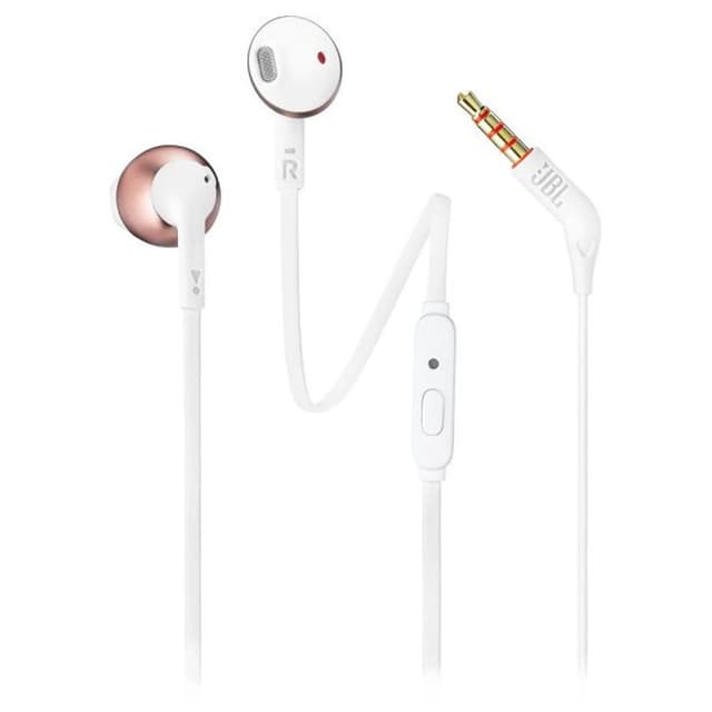 JBL Tune 205 Wired Headphones Rose Gold