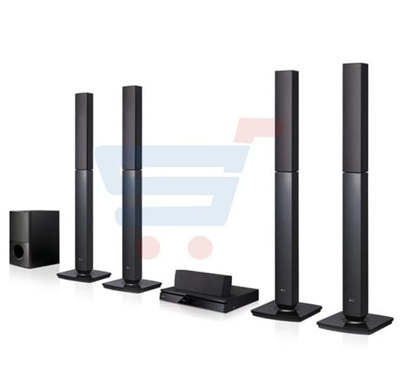 LG LHD657 5.1ch DVD Home Theatre System Black