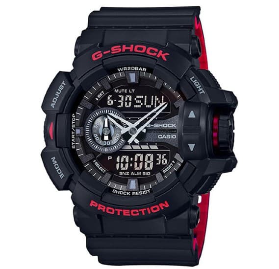 Casio G-Shock Analog-Digital Black Dial Watch for Men GA-400HR-1ADR