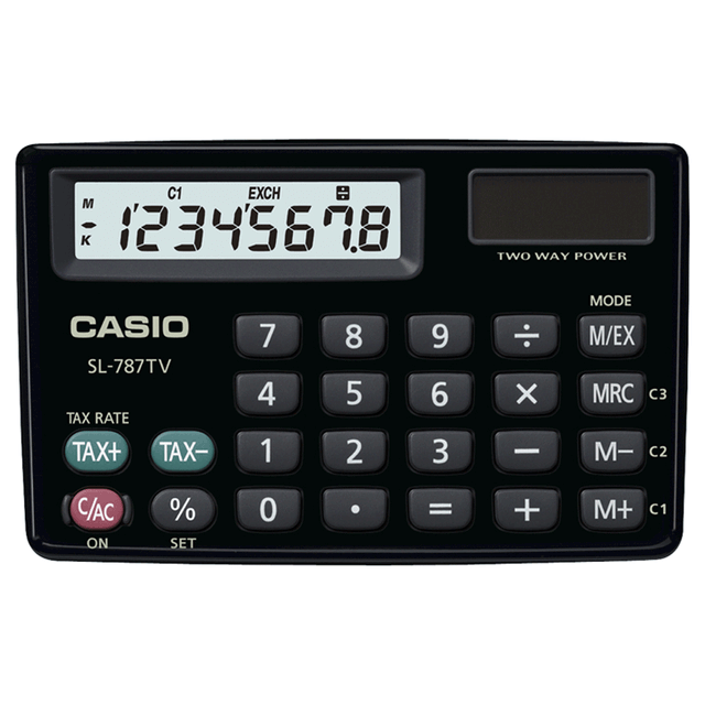 Casio SL787 Credit Card Type Calculator