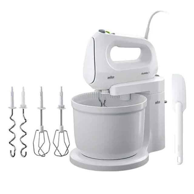 Braun HM1070WH Hand Mixer 400W White
