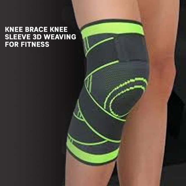 Knee Brace Knee Sleeve 3D Weaving for Fitness | Compression Support for Fitness, Running, Joint Pain Relief, and Injury Recovery | Knee Sleeve