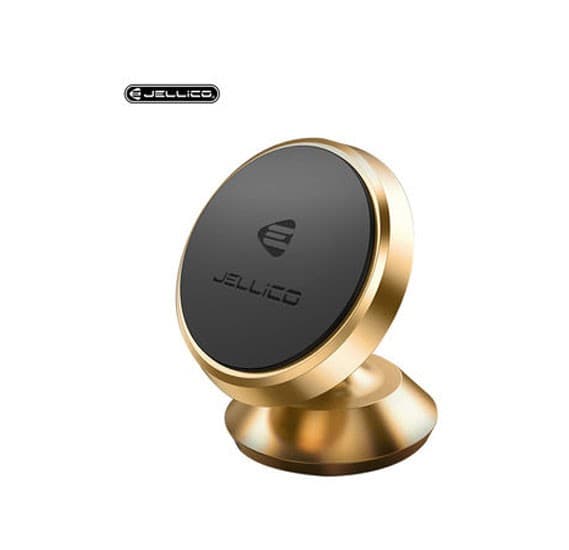 Jellico Ho-65 Magnetic Car holder for 3.5 Inch-6 Inch mobile, Sillica +Alluminum Alloy
