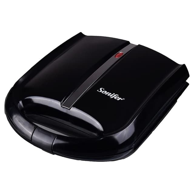 Sonifer SF-6080 Sandwich Maker And Waffle Plate - Black