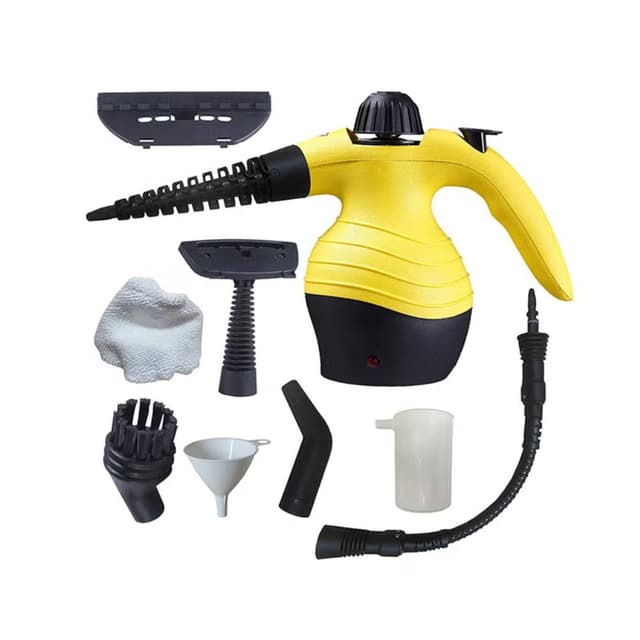 Handheld Steam Cleaner 3.8 Bar Steam Cleaner Steam Duck Steam Cleaner Steam Mop Hand Steam Cleaner Steam Cleaning Device Black/Yellow