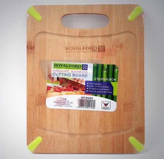 Royalford Carbonized Bamboo Cutting Board Series - RF8685