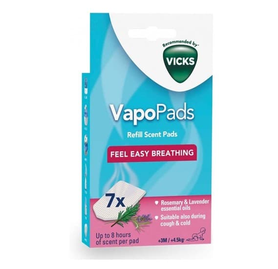 Vicks Vapo Pads Rosemary and Lavender