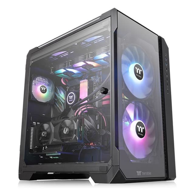 Thermaltake ATX Gaming Case View 51 TG Argb Black, CA-1Q6-00M1WN00