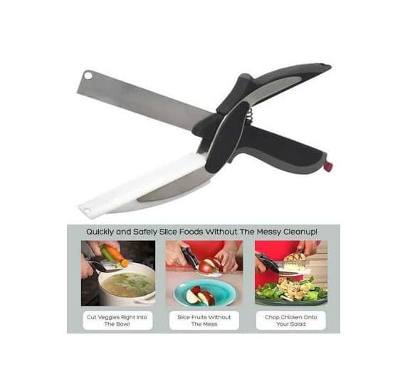 Kitchen Smart Cutter 2-in-1 Knife & Chopping Board