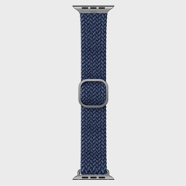 Uniq UNIQ-40MM-ASPOBLU Aspen Braided Watch Strap for Apple Watch 40 or 38MM Oxford Blue