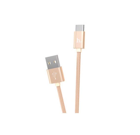 Hoco Type-C knitted Charging cable ,X2 
