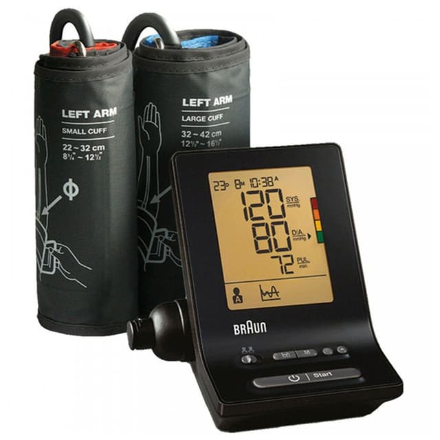 Braun Upper Arm Blood Pressure Monitor  | Accurate Fit An Automatic Overarm Blood Pressure Monitor  BP 6200