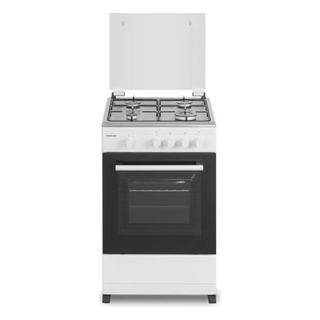Nikai U2110N5FS Gas Cooking Range with Gas Oven White