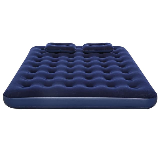 Bestway 67374 80x60x8.5 Inches Queen size inflatable airbed with hand pump and two pillows