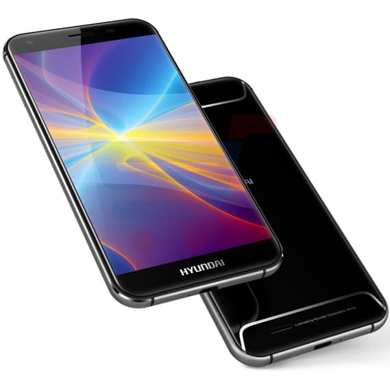 Hyundai H7 Smartphone, Android OS 6, 5 Inch Display, 2GB RAM, 16GB Storage, Dual Camera, Dual Sim, Wifi, Jet Black