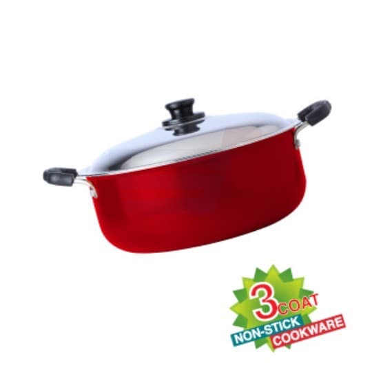 Sanford Non Stick Sauce Pan With Lid 21.5cm - SF15237SP