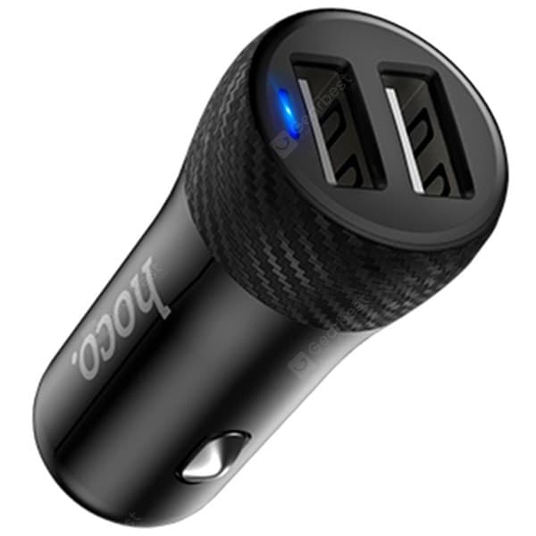 Z21 Ascender dual port car charger - Black