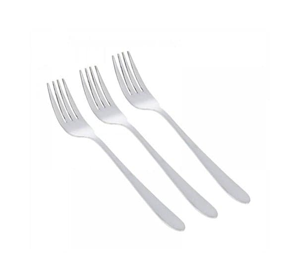 Winsor WR17301DF Athena Stainless Steel Dessert Fork 3 Piece Set