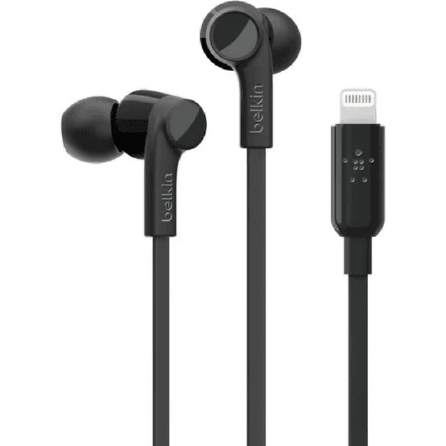 Belkin LTG, In Ear Headphones Better Black