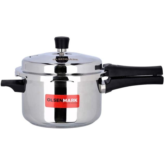 Olsenmark OMPC2460 Stainless Steel Pressure Cooker 4L