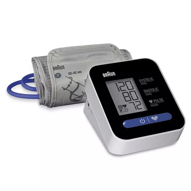 Braun EUV1 Upper Arm Blood Pressure Monitor | Accurate Fit An Automatic Overarm Blood Pressure Monitor BUA 5000