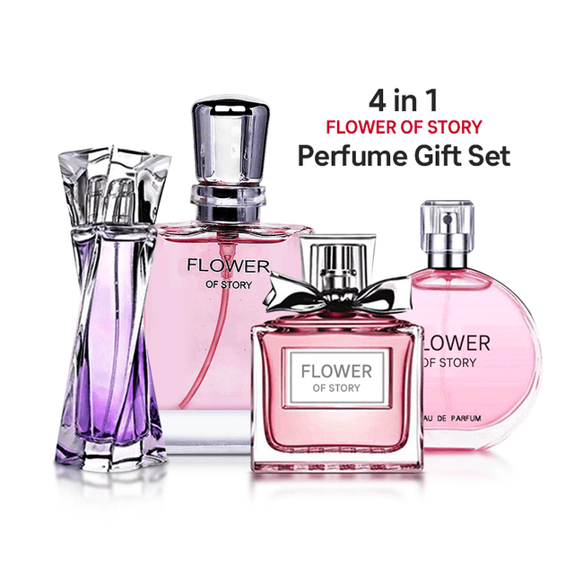 Flower of Story Perfume gift set Collection , 25ml x 4 Piece, PCP04