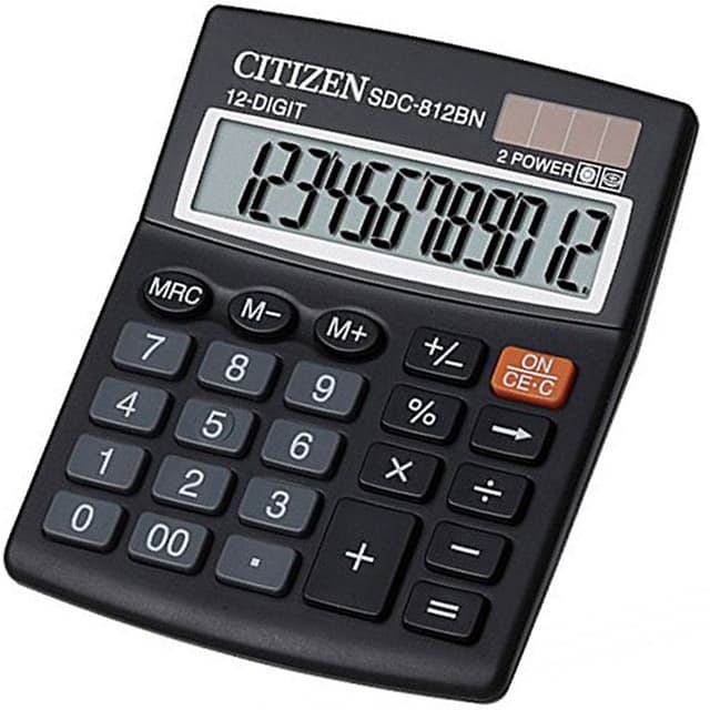 Citizen Calculator SDC-812BN/New Star