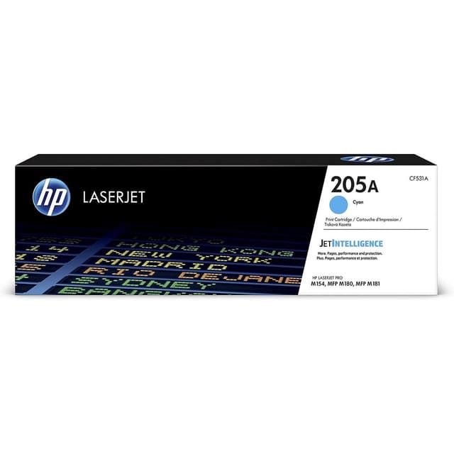 HP 205A Cyan Original LaserJet Toner Cartridge 