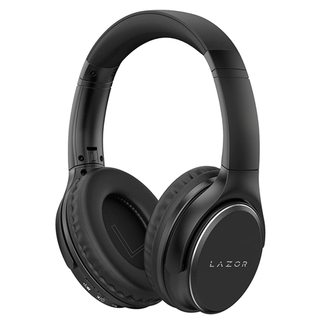 Lazor EA203 Wireless On Ear Headset Black