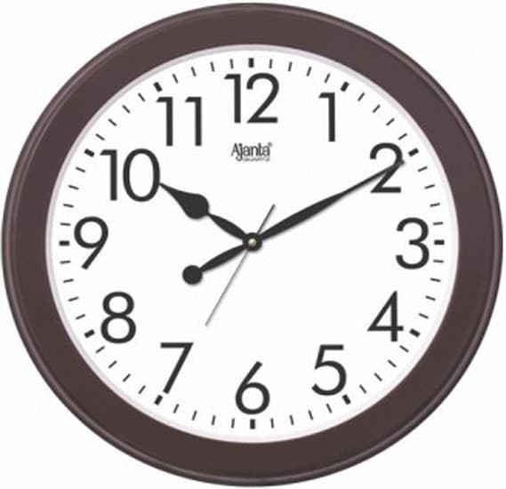 AJANTA Wall Clock with Round Dail Shape SSC-2847