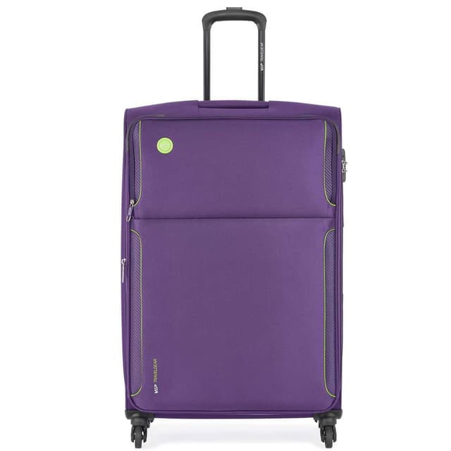 VIP Canada 4 Wheel Soft Trolly Cabin Bag Purple, CANADA54PU