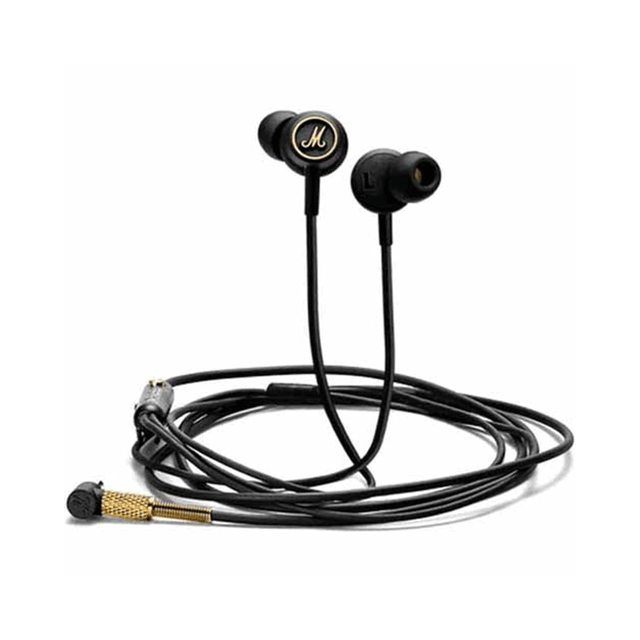 Marshall 1012898 Mode EQ Earphones Black and Brass