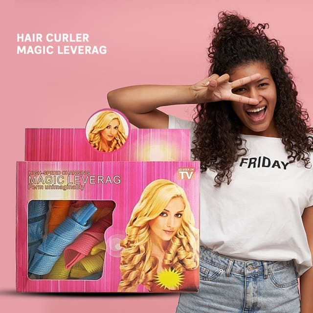Hair Curler Magic Leverag