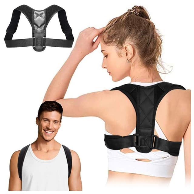 Robesty Posture Corrector for Women and Men Black