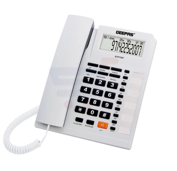 Geepas Home Appliances Telephone - GTP7187